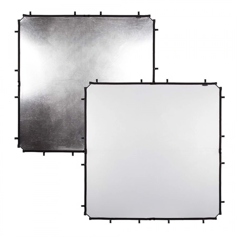 Manfrotto Skylite Rapid Fabric Midi 1.5 x 1.5m Silver/White