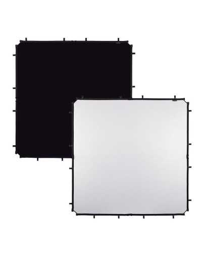 Manfrotto Skylite Rapid Fabric Midi 1.5 x 1.5m Black/White