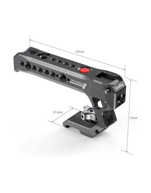 SmallRig NATO Top Handle with Record Start Stop Trigger