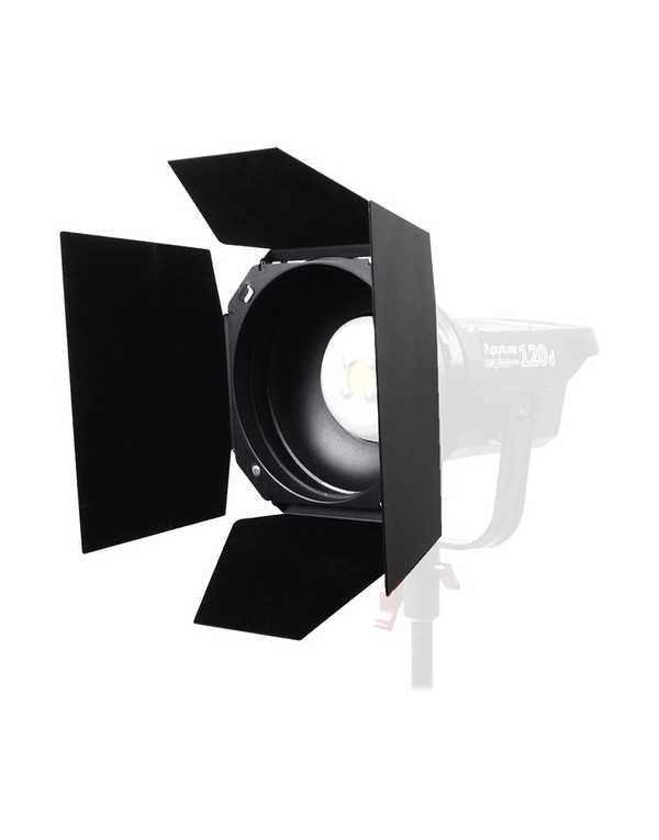 Aputure Barndoors, Grid, and Gel Holder for LS 120d/II and LS 300d/II LED Lights