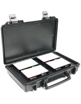 Aputure MC 4-Light Travel Kit with Charging Case