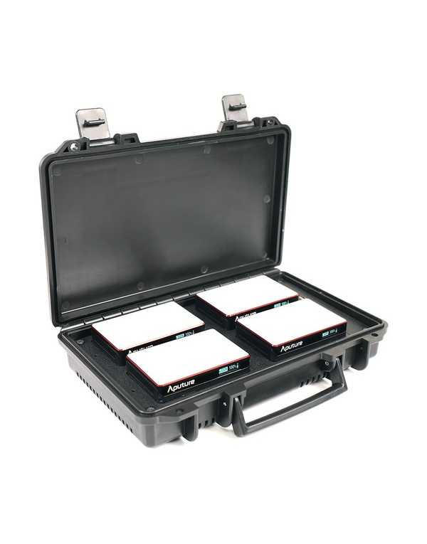 Aputure MC 4-Light Travel Kit with Charging Case | LED Panel | CAM TOOLS Middle East | Aputure