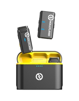 Hollyland LARK M1 DUO 2-Person Wireless Microphone System (2.4 GHz)