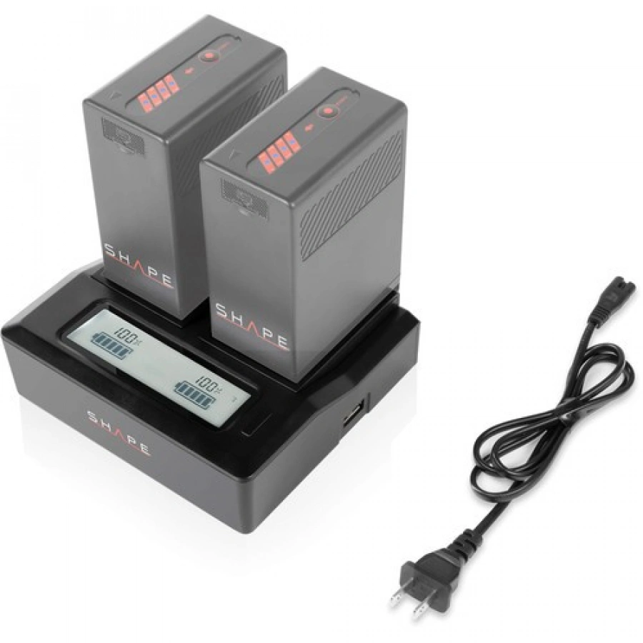 SHAPE BP-U Dual LCD Charger