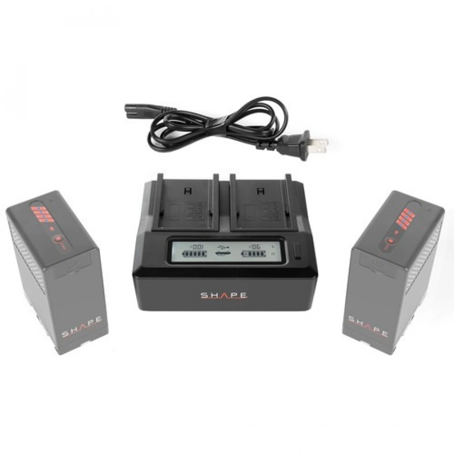 SHAPE BP-U Dual LCD Charger