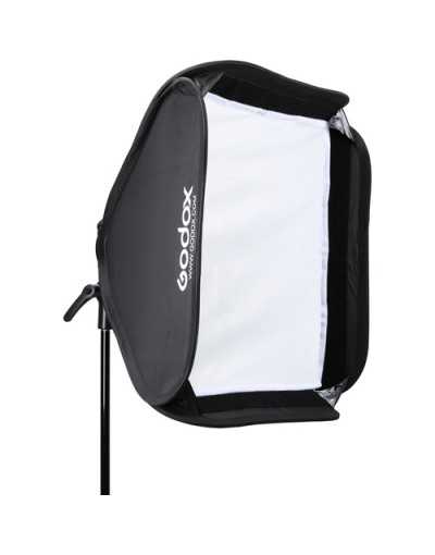Godox S2 Speedlite Bracket with Softbox & Carrying Bag Kit (23.6 x 23.6")