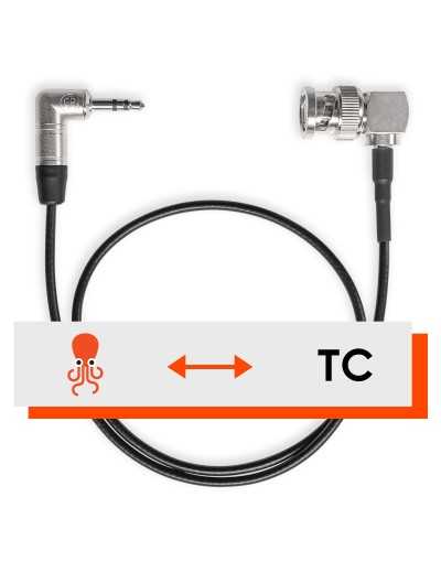 Tentacle Sync Tentacle to BNC Cable (Right-Angle, 16")
