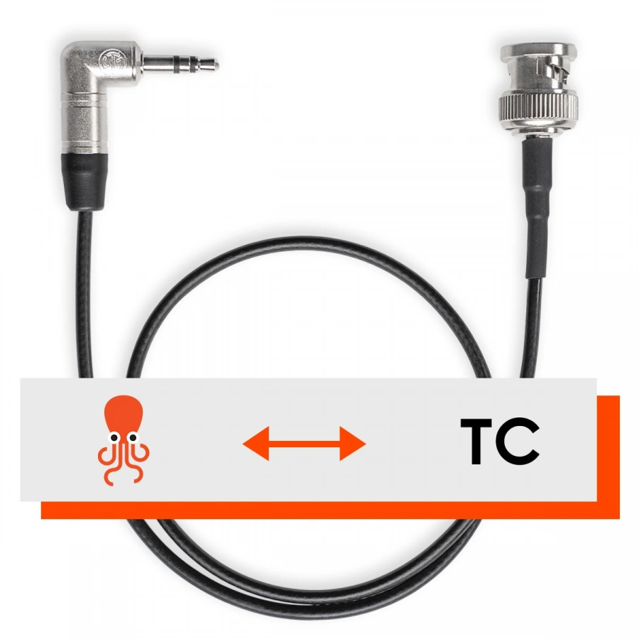 TENTACLE TO STRAIGHT BNC TIMECODE CABLE