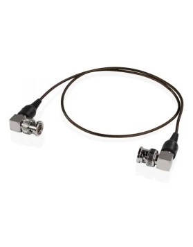 SHAPE Skinny 90° BNC Cable (Black, 24")