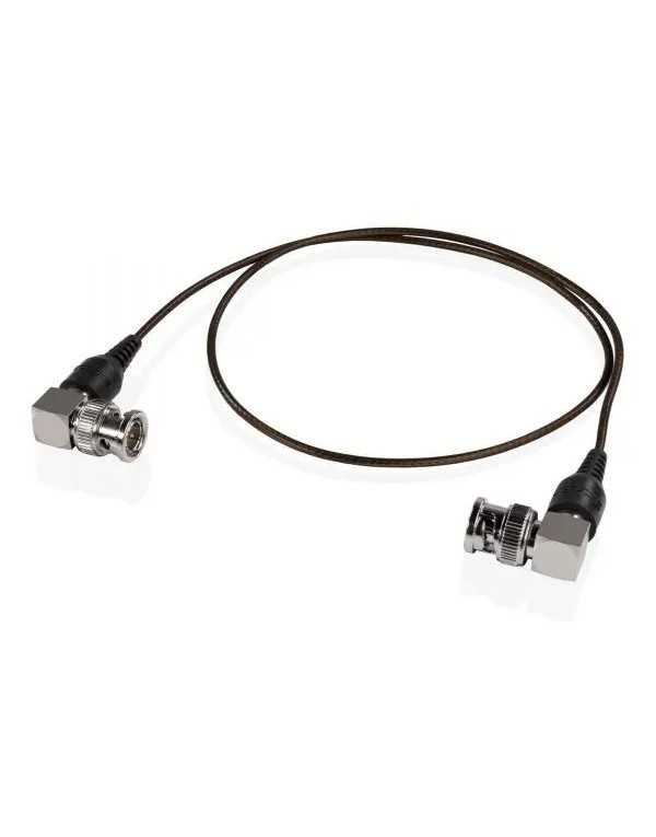 SHAPE Skinny 90° BNC Cable (Black, 24") | Cables & Connectors | CAM TOOLS Middle East | SHAPE