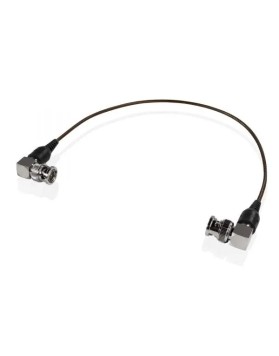 SHAPE Skinny 90° BNC Cable (Black, 12")