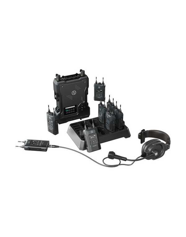 Hollyland Solidcom M1 Full-Duplex Wireless Intercom Solution (8 Beltpacks)