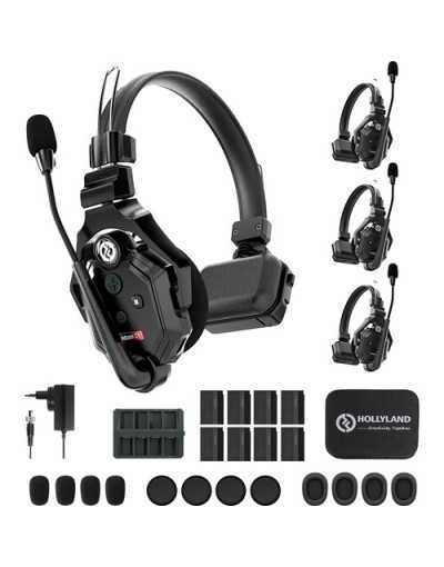 Solidcom C1 full-duplex wireless intercom headset system