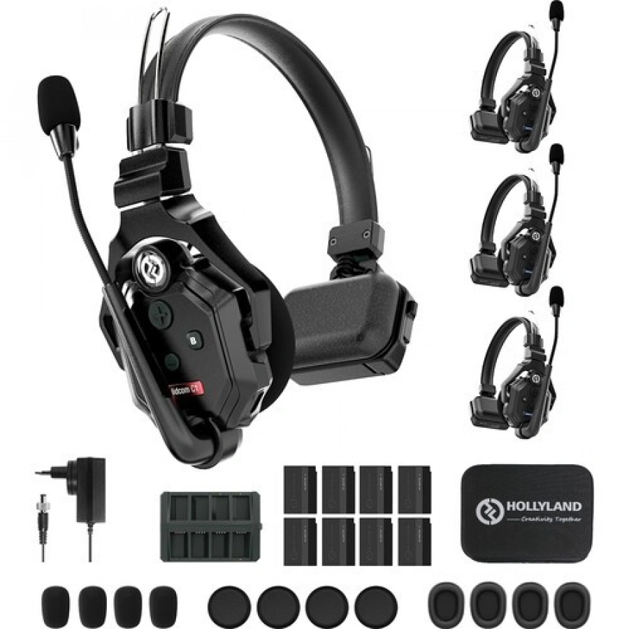 Solidcom C1 full-duplex wireless intercom headset system