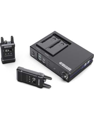 Hollyland Mars T1000 Intercom System with Four Beltpack Transceivers