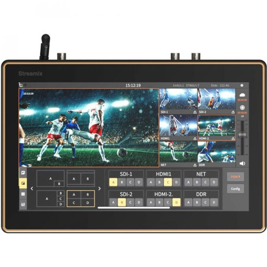 Hollyland Streamix M1 SDI/HDMI Video Switcher