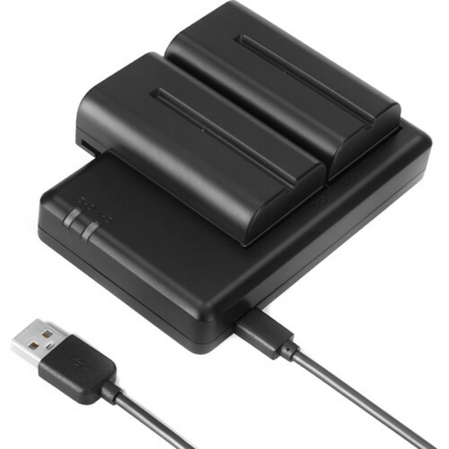 Hollyland Dual-Slot Charger for NP-F970/750/550