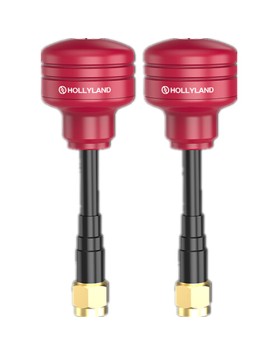 Hollyland Lollipop Antenna Set for Mars 300/300 PRO/400/400S/400S PRO (2-Pack, Red)