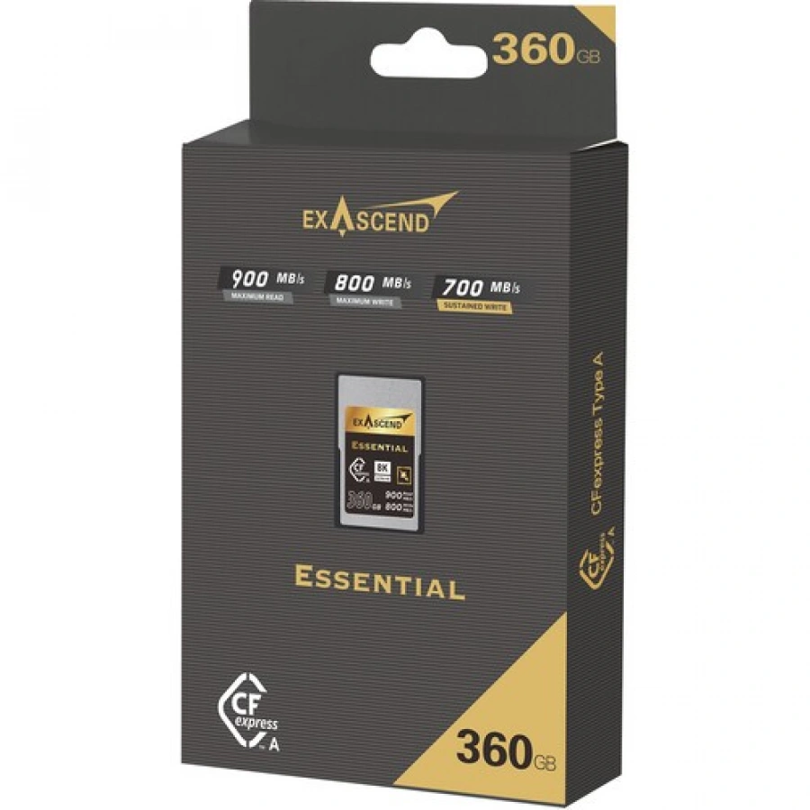 Exascend 360GB Essential Series CFexpress Type A Memory Card