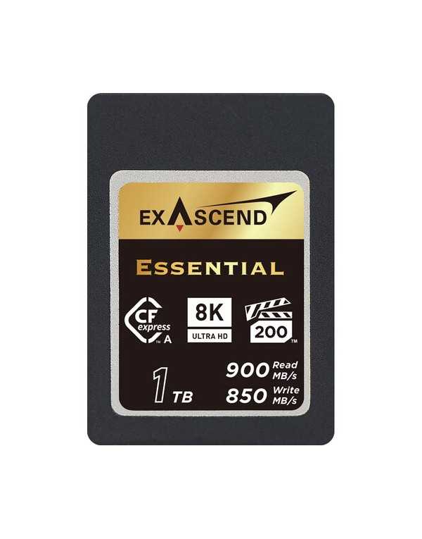 Exascend 1TB Essential Series CFexpress Type A Memory Card | Memory Cards | CAM TOOLS Middle East | ExAscend