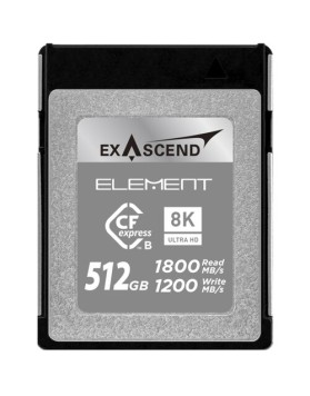 Exascend 512GB Element Series CFexpress Type B Memory Card