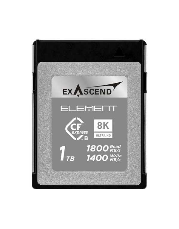 Exascend 1TB Element Series CFexpress Type B Memory Card | Memory Cards | CAM TOOLS Middle East | ExAscend