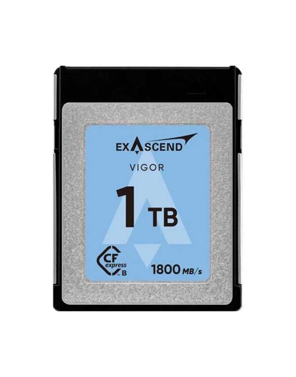 Exascend 1TB VIGOR CFexpress 2.0 Type B Memory Card | Memory Cards | CAM TOOLS Middle East | ExAscend