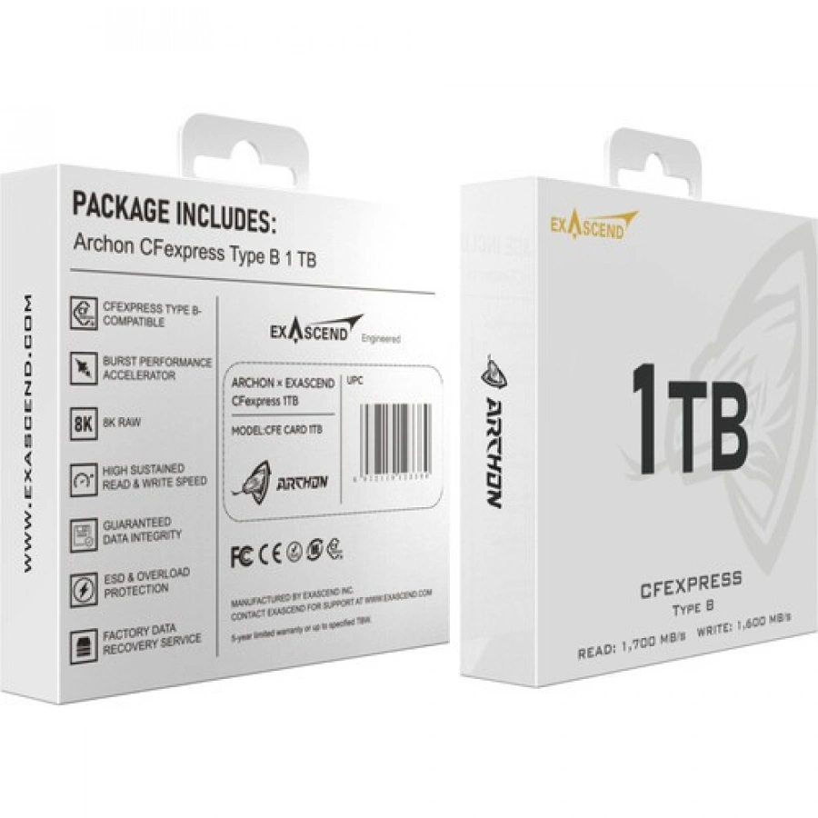 Exascend Archon CFexpress Type B Memory Card | Camtools UAE