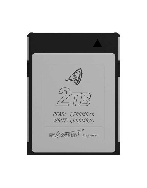 Exascend 2TB Archon CFexpress Type B Memory Card | Memory Cards | CAM TOOLS Middle East | ExAscend