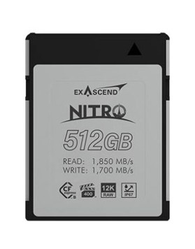 Exascend 512GB Nitro CFexpress Type B Memory Card