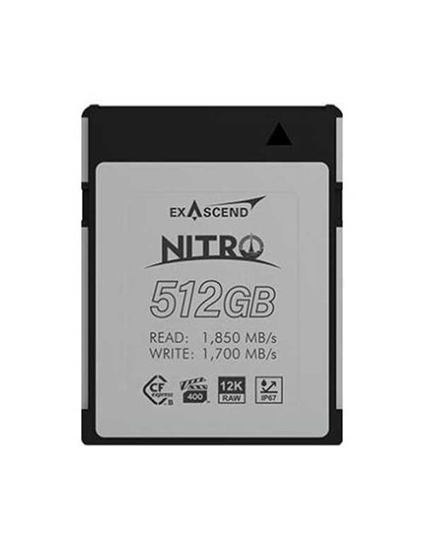 Exascend 512GB Nitro CFexpress Type B Memory Card | Memory Cards | CAM TOOLS Middle East | ExAscend