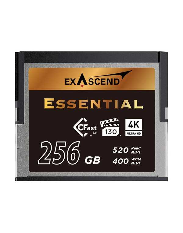 Exascend 256GB CFX Series CFast 2.0 Memory Card | Memory Cards | CAM TOOLS Middle East | ExAscend