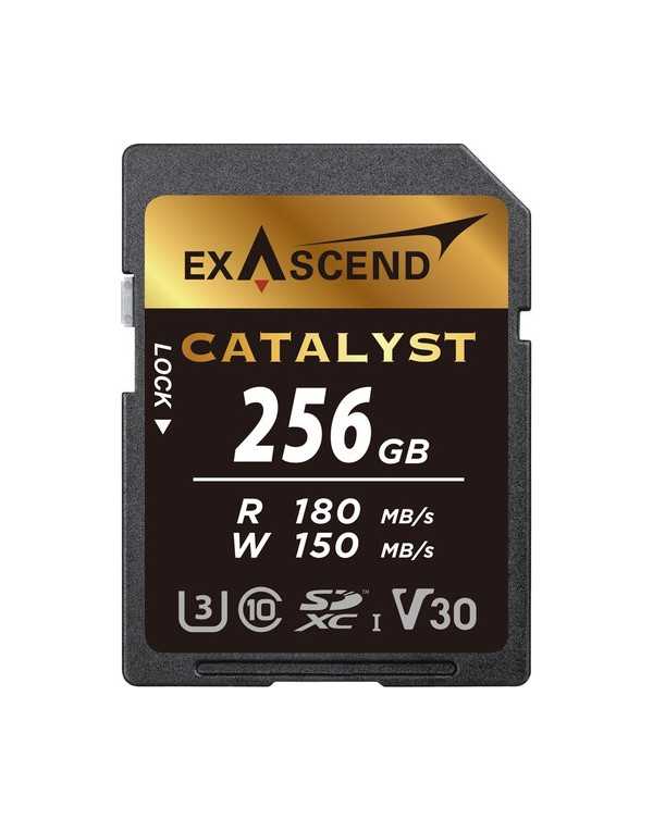 Exascend 256GB Catalyst UHS-I SDXC Memory Card | Memory Cards | CAM TOOLS Middle East | ExAscend