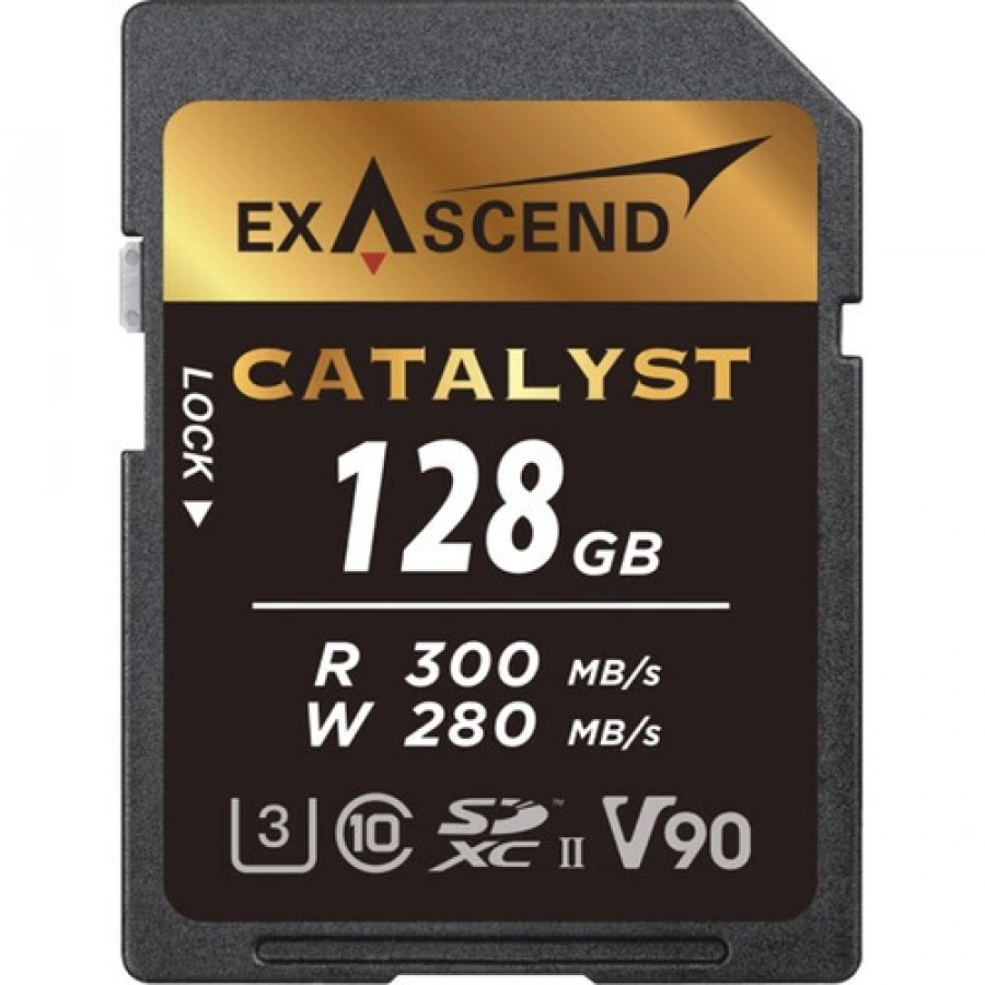 Exascend 128GB Catalyst UHS-II SDXC Memory Card