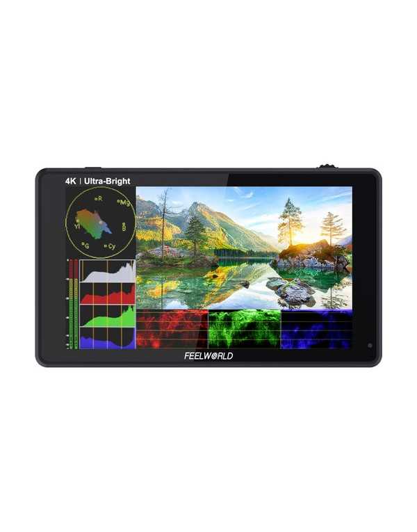 FeelWorld LUT6 6" 2600 cd/m² 4K HDMI Touchscreen Monitor | Monitors | CAM TOOLS Middle East | FeelWorld