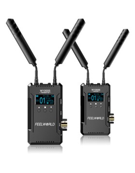 FeelWorld W1000S 1000' SDI + Dual HDMI Wireless Video Transmission System