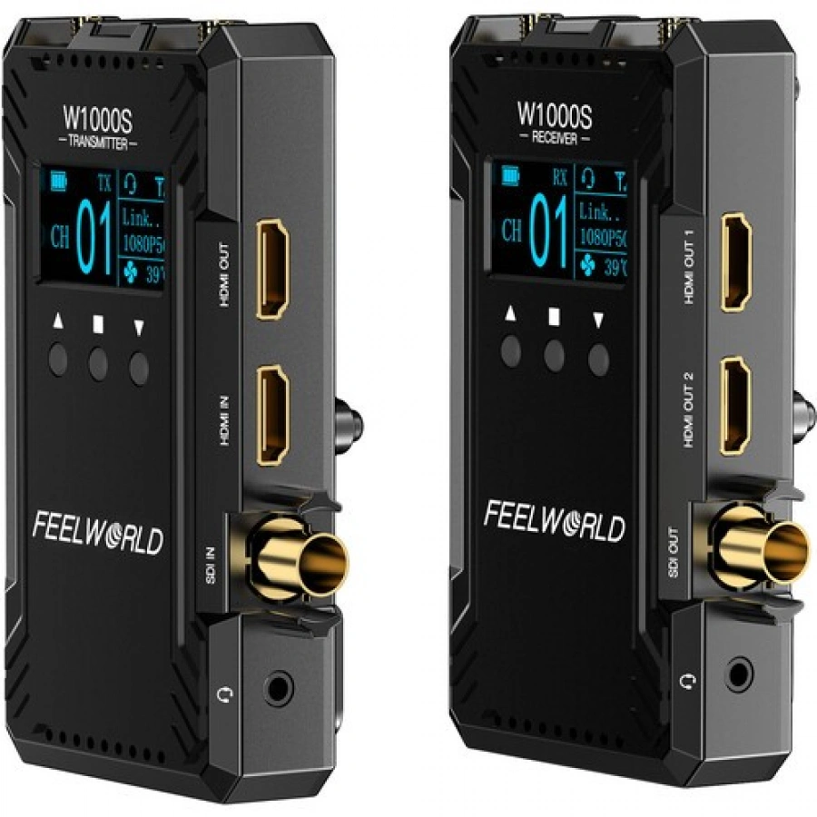 FeelWorld W1000S 1000' SDI + Dual HDMI Wireless Video Transmission System