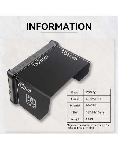Portkeys LH7P/LH7H Sunshade