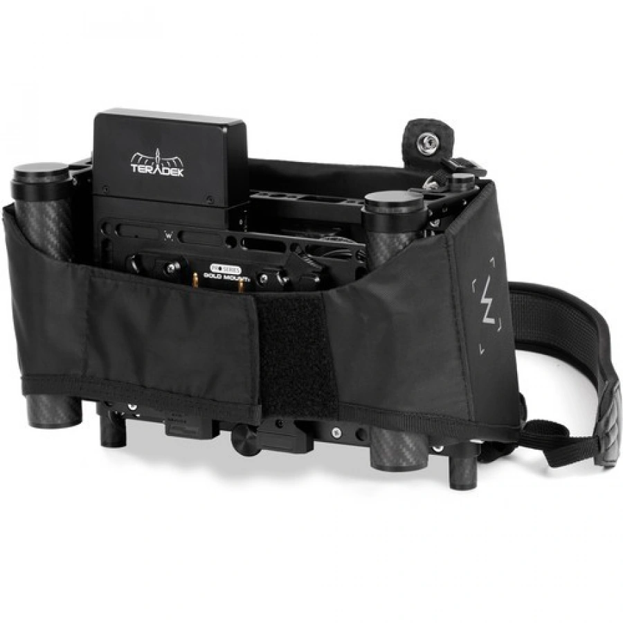 Wooden Camera Director's Monitor Cage v3 with Dual Carbon Fiber Handgrips