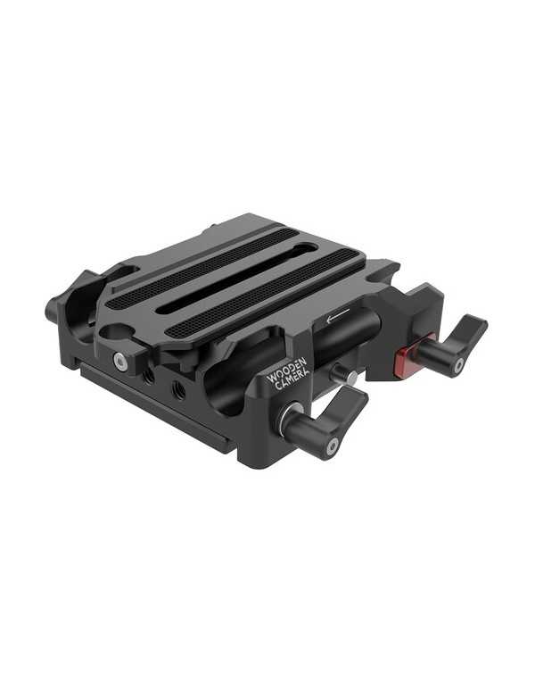 Wooden Camera 15mm LWS Baseplate for Blackmagic Pocket Cinema Camera 6K Pro | cages, Rigs & Handles | CAM TOOLS Middle East | Wooden Camera