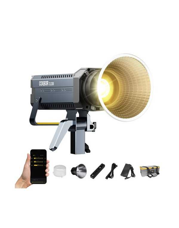 COLBOR 330W Bi-Color COB LED Video Light | Monolights | CAM TOOLS Middle East | COLBOR