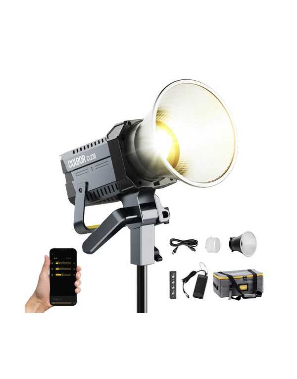 COLBOR 220W Bi-Color COB LED Video Light | Monolights | CAM TOOLS Middle East | COLBOR