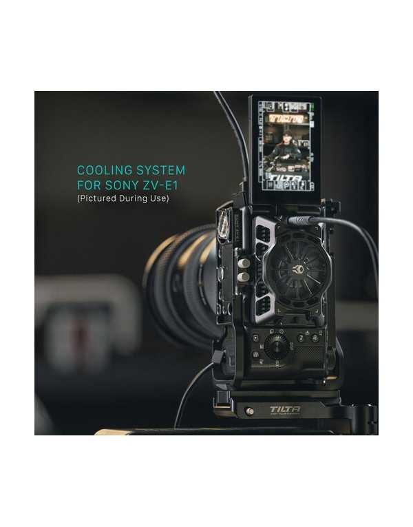 Tilta Cooling System for Sony ZV-E1 – Black