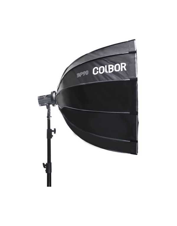 COLBOR Quick-Setup Parabolic Softbox With Grid And Bowens Mount (35.4") | Softboxes & Light Modifiers | CAM TOOLS Middle East | COLBOR