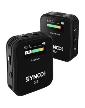 Synco WAir-G2-A1 Ultracompact Digital Wireless Microphone System for Mirrorless/DSLR Cameras (2.4 GHz)