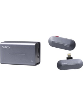 Synco WAir-P1SL Wireless Microphone System with Lightning Connector for iOS Devices (Stone Blue, 2.4 GHz)