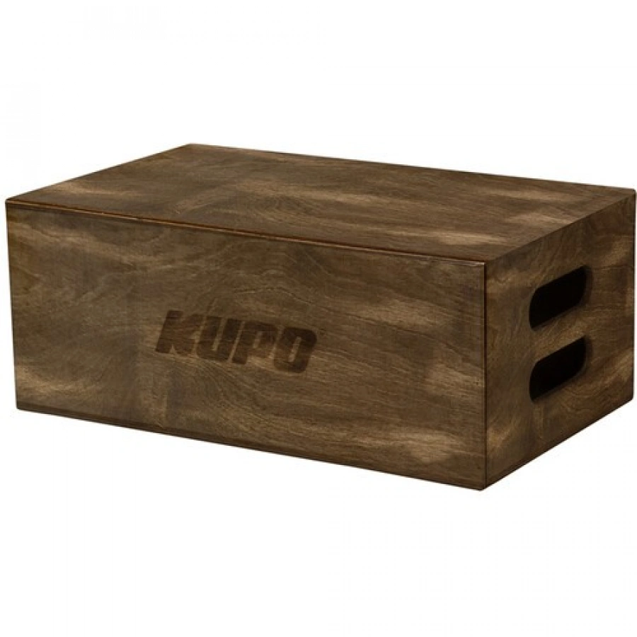 Kupo Brown Stained Apple Box - Full - 20in X 12in X 8in