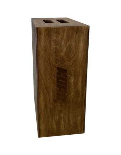 Kupo Brown Stained Apple Box - Full - 20in X 12in X 8in