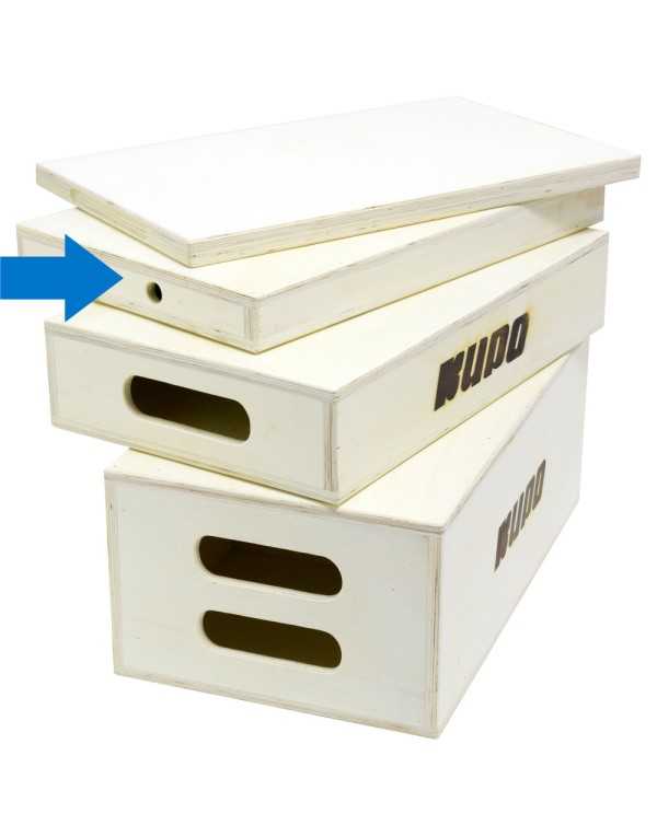 Kupo Apple Box (Pancake, 20 x 12 x 1")