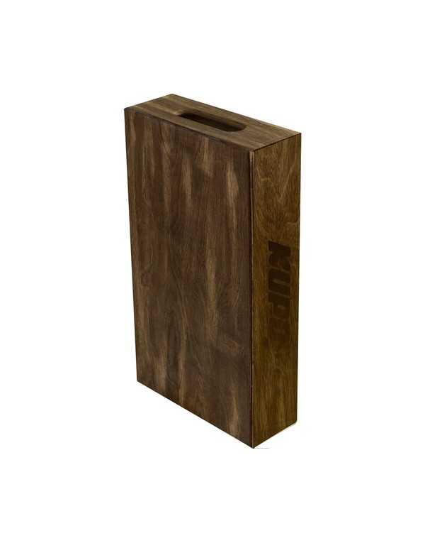 Kupo Brown Stained Apple Box - Half - 20In X 12In X 4In | Apple Box | CAM TOOLS Middle East | Kupo